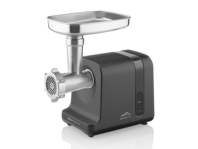 ETA Besto 6075 90000 - Kødhakkemaskine - 2.5 kW - sort/grå
