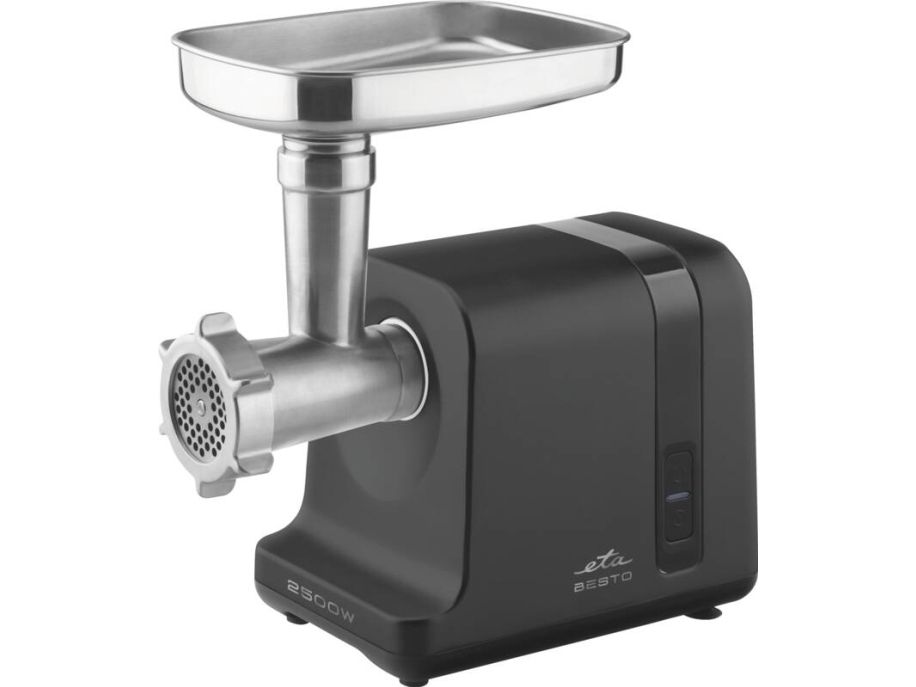 ETA Besto 6075 90000 - Kødhakkemaskine - 2.5 kW - sort/grå
