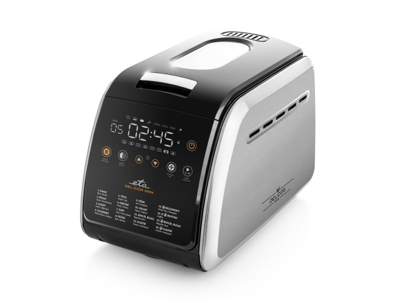 Eta Delicca II Max, 1,5 kg, Forsinket start-timer, Visningsvindue, Timer, Variabel skorpe bruning kontrol, Holde varm funktion