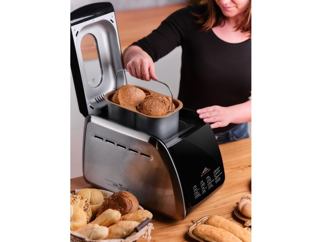 Eta Delicca II Max, 1,5 kg, Forsinket start-timer, Visningsvindue, Timer, Variabel skorpe bruning kontrol, Holde varm funktion