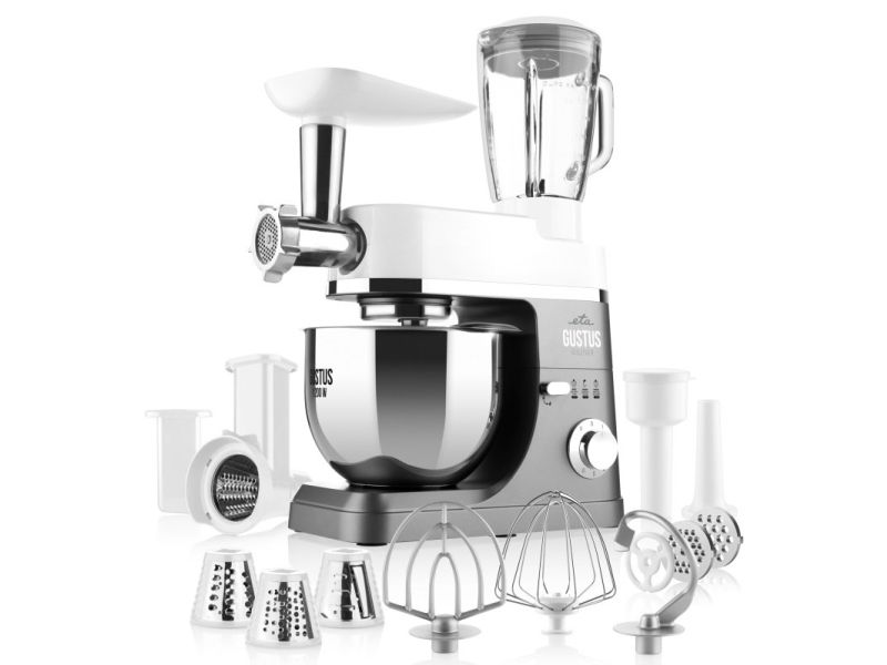 Eta ETA412890010, 5,5 L, Grå, Hvid, Knapper, 1,5 L, Mikse, 1,25 m