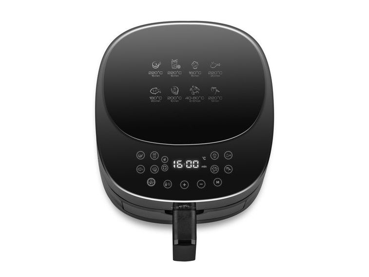 ETA Vista Digi 1168 90000 - Varmluftsrister - 4.3 liter - 1.3 kW - sort