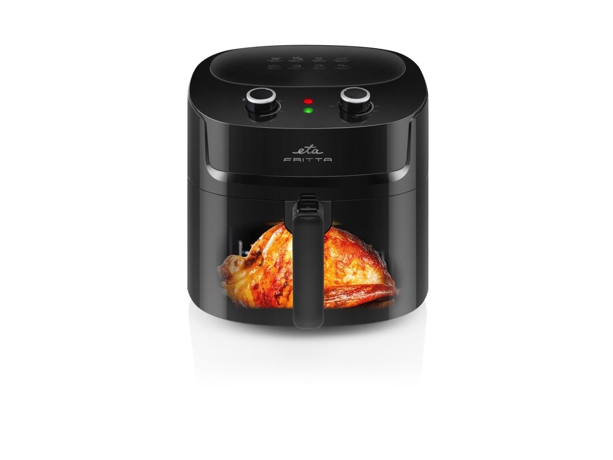 ETA Fritta 2168 90000 - Varmluftsrister - 7.2 liter - 1.8 kW - sort
