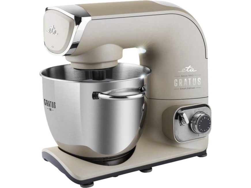 Eta Gratus Evo Smart, 5,5 L, Beige, Løftestang, Dreje, 1,5 L, Slå, Blande, Ælte, Mikse, 1,35 m