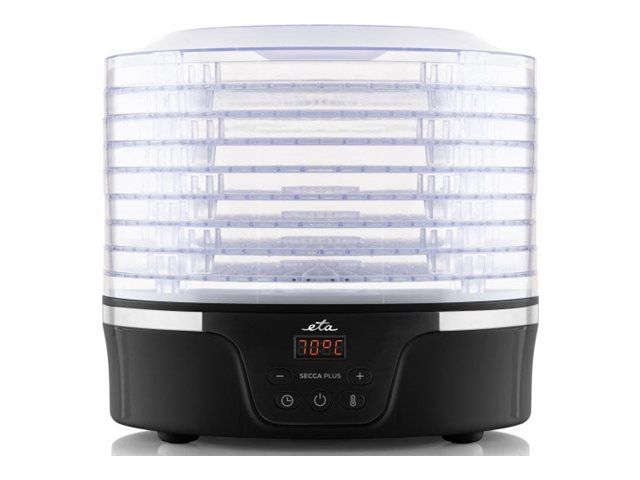 ETA Secca Plus 8301 90000 - Fødevaretørrer - 380 W - sort