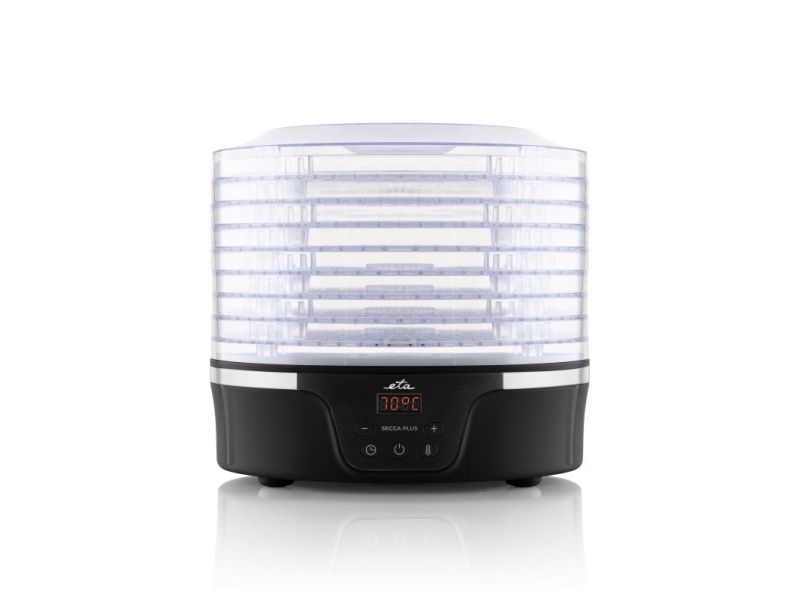 ETA Secca Plus 8301 90000 - Fødevaretørrer - 380 W - sort