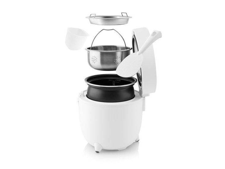 Eta FitRice, Hvid, 1,6 L, Berøring, 500 W, 220 mm, 230 mm