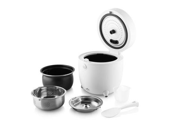 Eta FitRice, Hvid, 1,6 L, Berøring, 500 W, 220 mm, 230 mm