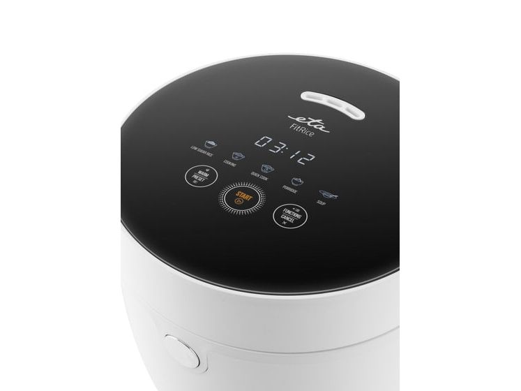 Eta FitRice, Hvid, 1,6 L, Berøring, 500 W, 220 mm, 230 mm