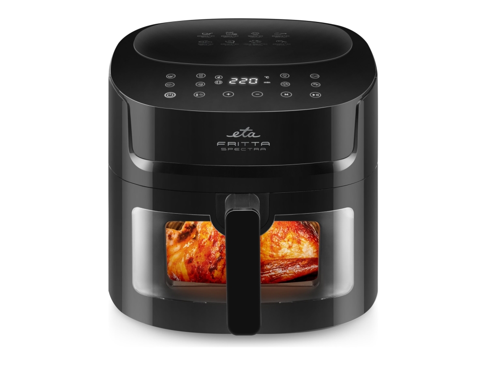ETA Fritta Spectra 6168 90000 - Varmluftsrister - 7.2 liter - 1.8 kW - sort