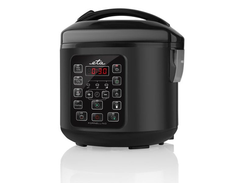 Eta Fornellino, Sort, 1,5 L, Knapper, 15,5 t, 500 W, 235 mm