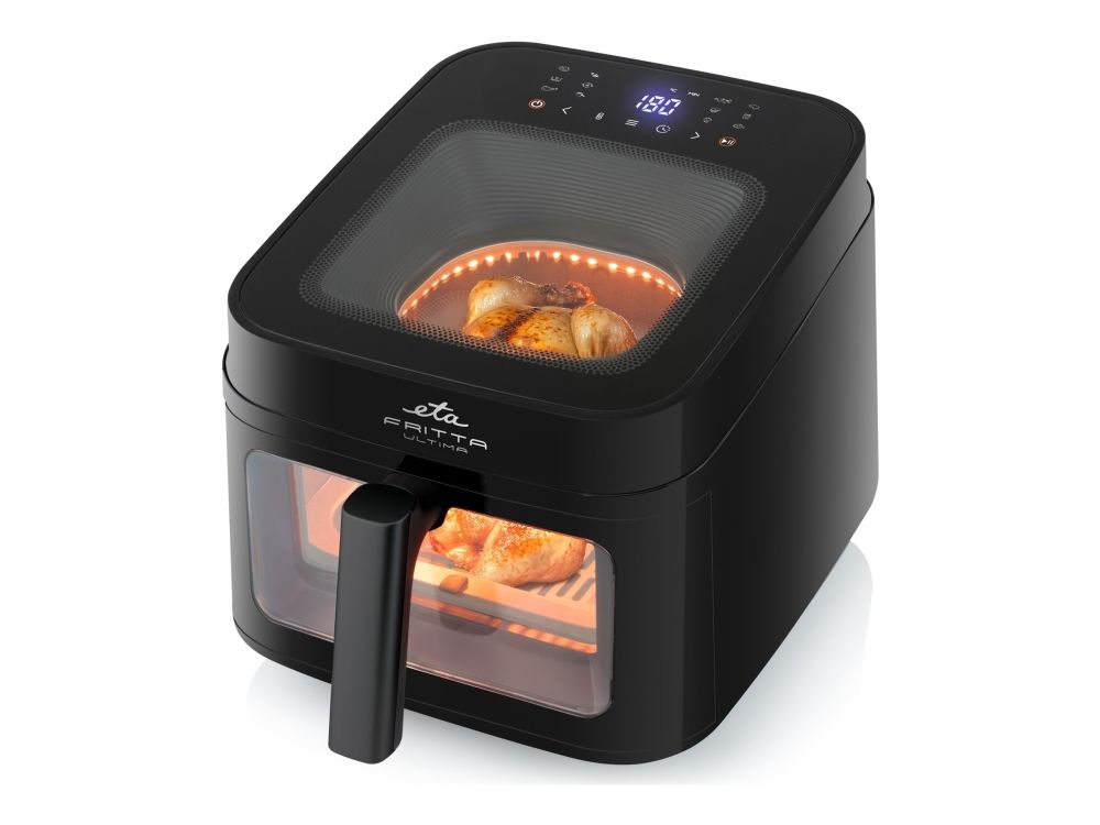 ETA Fritta Ultima 7168 90000 - Varmluftsrister - 6.5 liter - 1.7 kW - sort