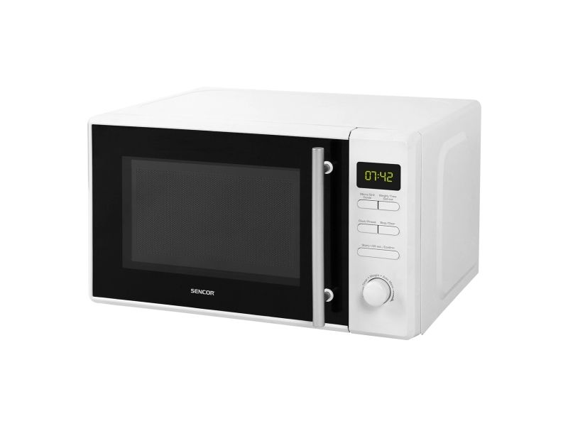 Sencor SMW 5220, Bordplade, 20 L, 700 W, Knapper, Dreje, Hvid, 1000 W