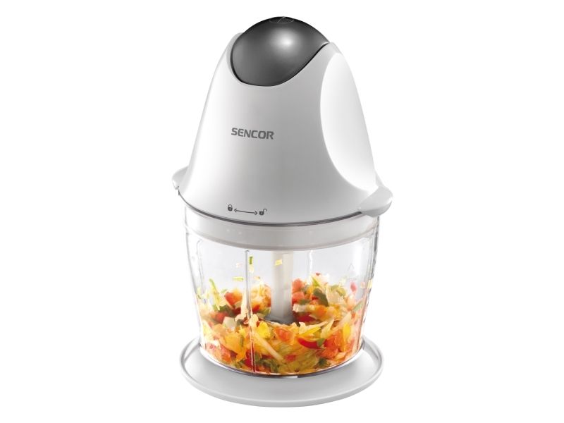 Sencor SHB 4310, 0,6 L, Sølv, Hvid, Plastik, 300 W, 150 mm, 250 mm