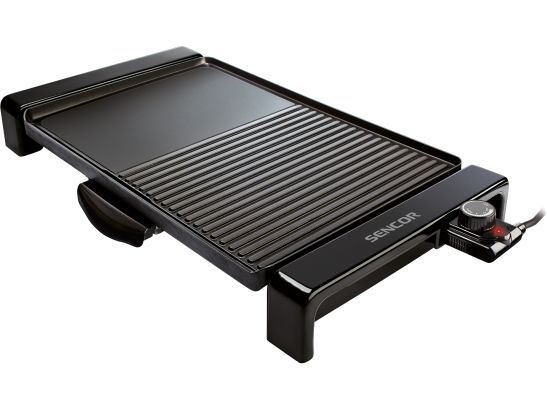Sencor SBG 106BK - Grill - elektrisk - 1457 cm2 - sort