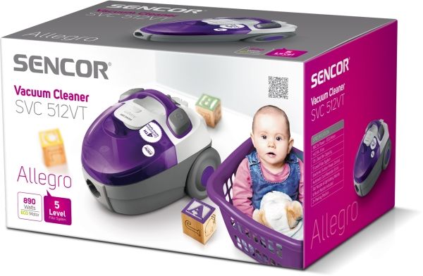 Sencor støvsuger SVC 512VT billede 4