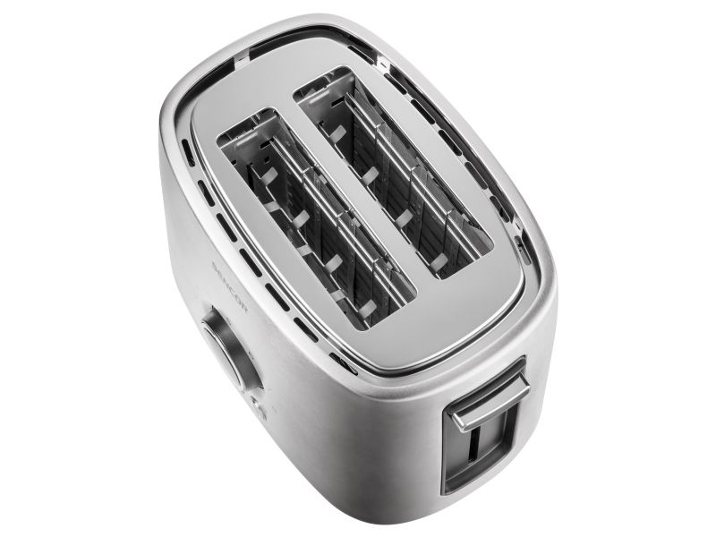 Sencor STS 5050SS, 2 skive(r), Sølv, Rustfrit stål, Knapper, Dreje, 1000 W, 220 - 240 V