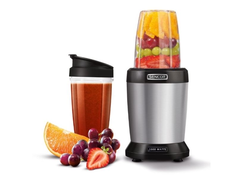Sencor SNB 4302SS, Bordplade blender, 1 L, Impulsfunktion, 1,2 m, 1000 W, Rustfrit stål billede 3