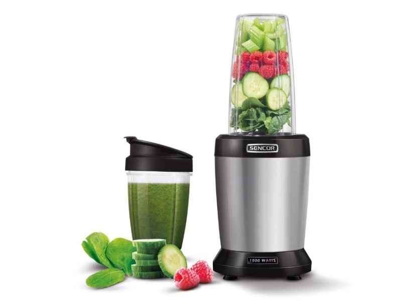 Sencor SNB 4302SS, Bordplade blender, 1 L, Impulsfunktion, 1,2 m, 1000 W, Rustfrit stål billede 4