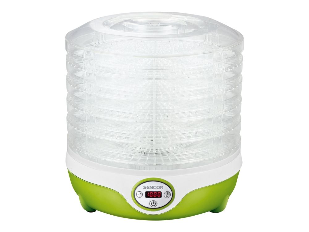 Sencor SFD 851GR - Fødevaretørrer - 240 W - hvid/grøn