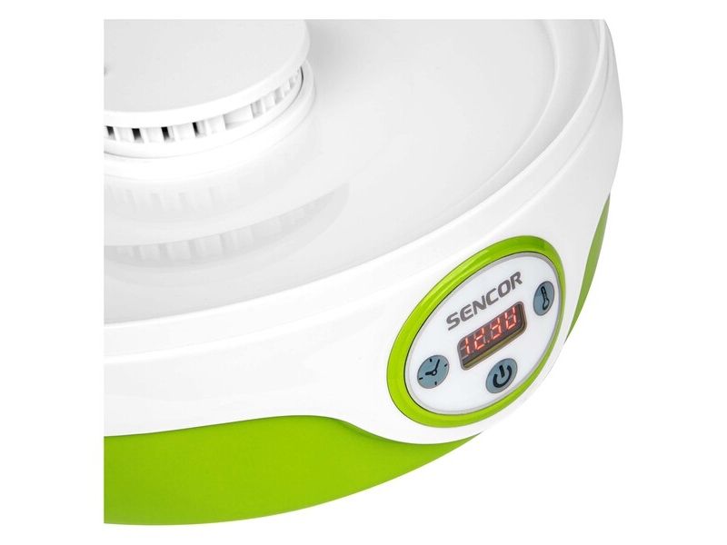 Sencor SFD 851GR - Fødevaretørrer - 240 W - hvid/grøn