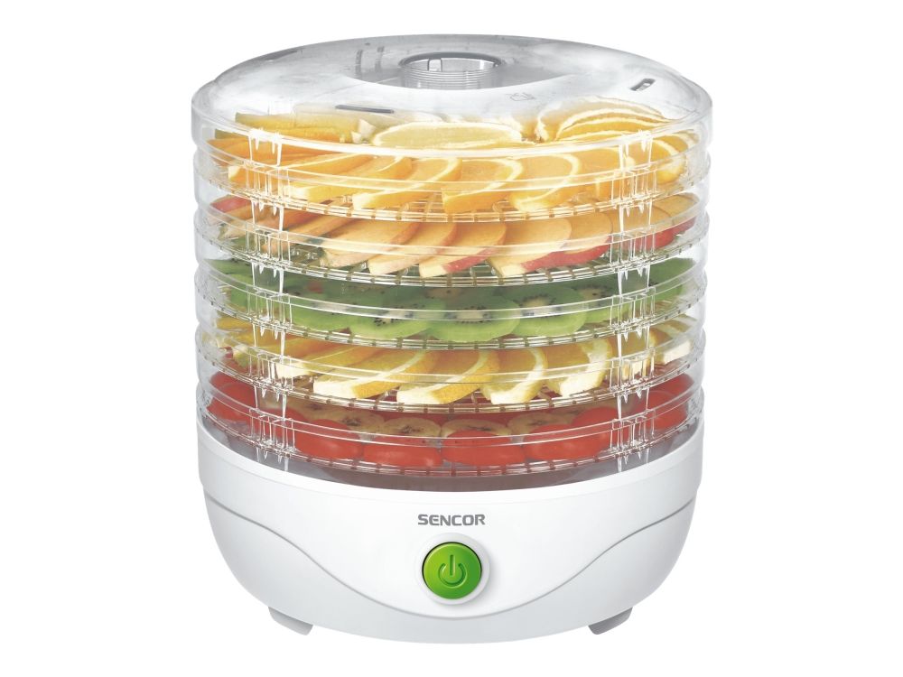 Sencor SFD 750WH - Fødevaretørrer - 250 W - hvid