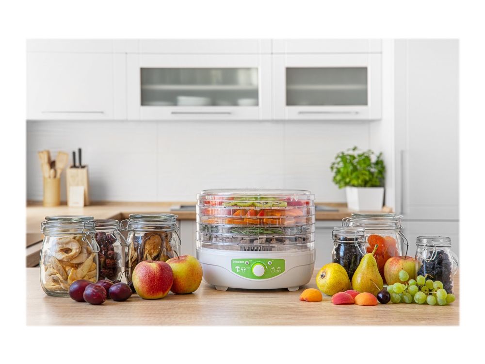 Sencor SFD 790WH - Fødevaretørrer - 250 W - hvid