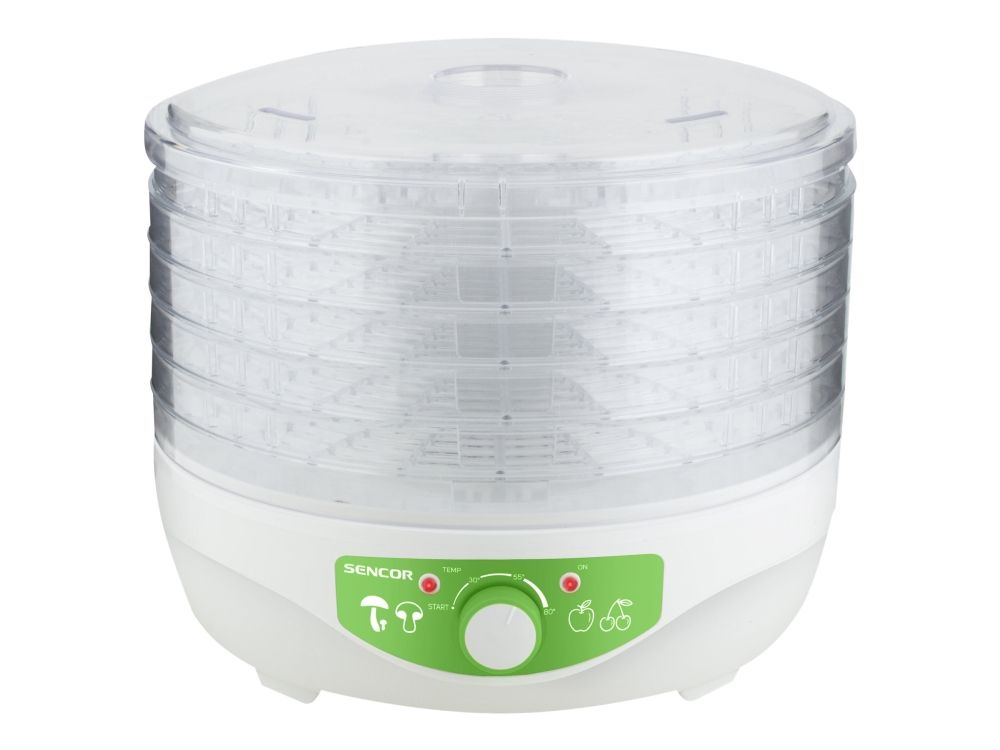 Sencor SFD 790WH - Fødevaretørrer - 250 W - hvid