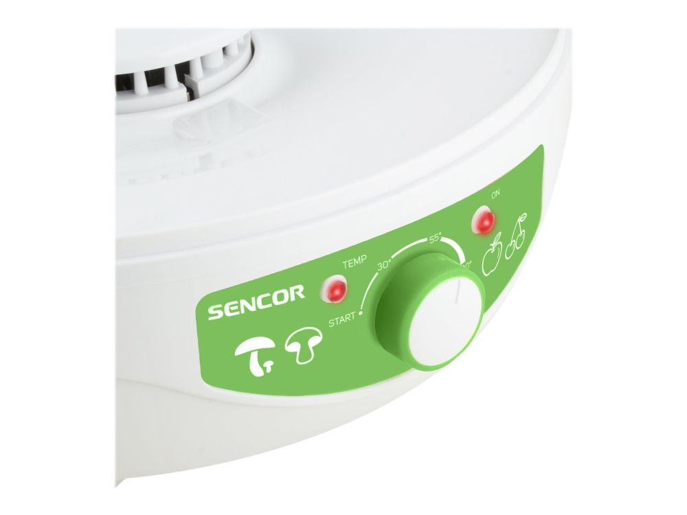 Sencor SFD 790WH - Fødevaretørrer - 250 W - hvid
