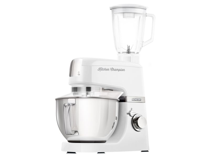 Sencor STM 6350WH, 4,5 L, Hvid, Løftestang, Dreje, 1,5 L, Blande, Hakke, Skære, Slibe, Ælte, Mikse, CE