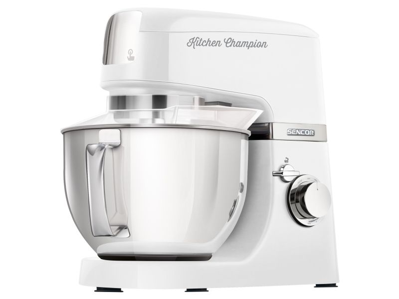 Sencor STM 6350WH, 4,5 L, Hvid, Løftestang, Dreje, 1,5 L, Blande, Hakke, Skære, Slibe, Ælte, Mikse, CE
