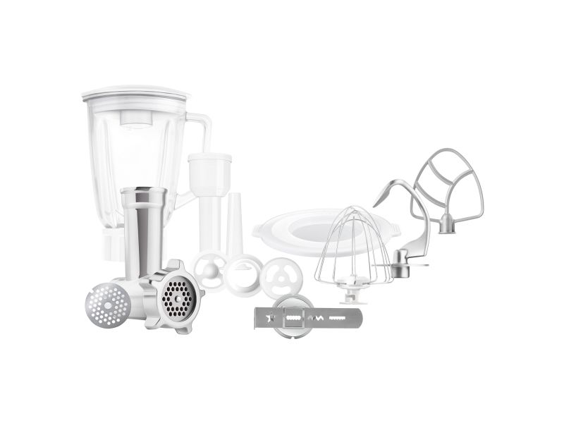 Sencor STM 6350WH, 4,5 L, Hvid, Løftestang, Dreje, 1,5 L, Blande, Hakke, Skære, Slibe, Ælte, Mikse, CE