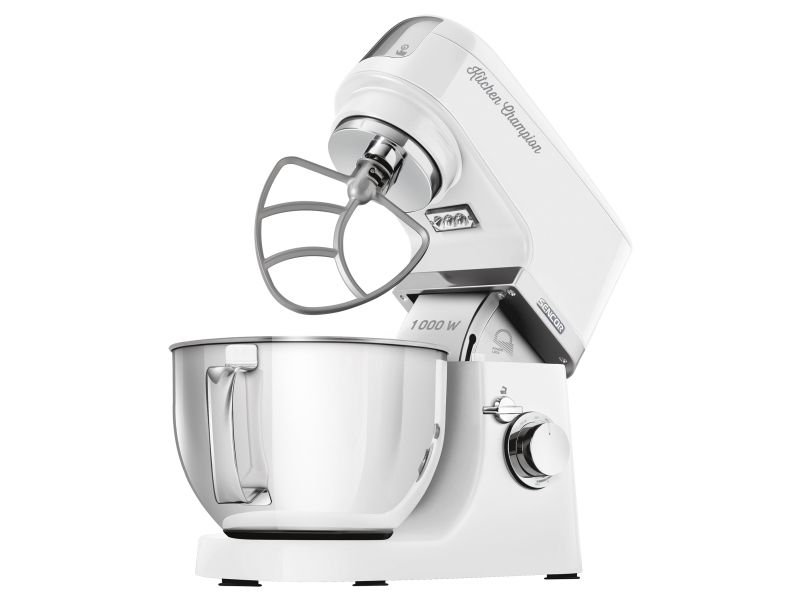 Sencor STM 6350WH, 4,5 L, Hvid, Løftestang, Dreje, 1,5 L, Blande, Hakke, Skære, Slibe, Ælte, Mikse, CE