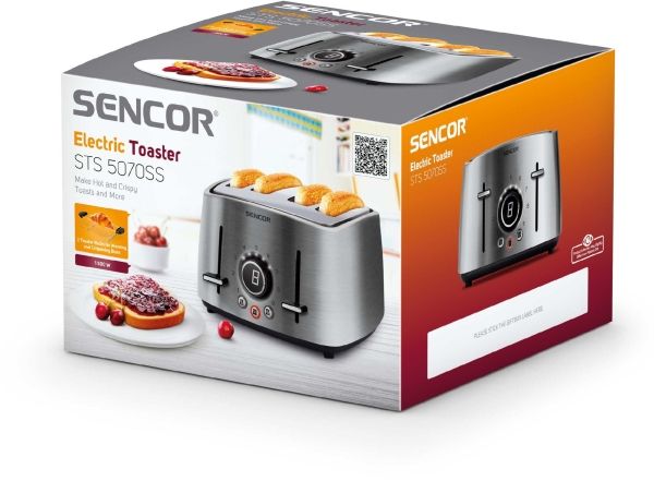 Brødrister Sencor STS 5070SS billede 3