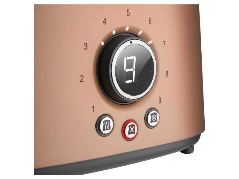Sencor STS 6056GD, 2 skive(r), Guld, Knapper, Dreje, LCD, 1000 W, 220 - 240 V