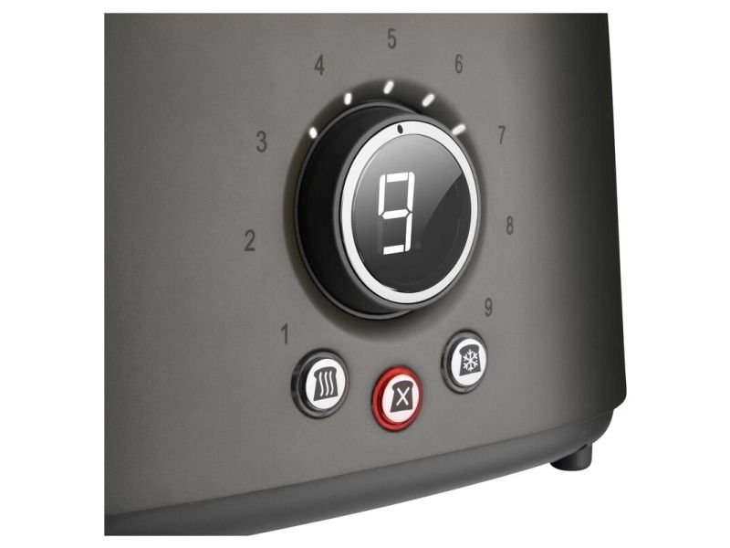 Sencor STS 6058BK, 2 skive(r), Sort, Knapper, Dreje, LCD, 1000 W, 220 - 240 V