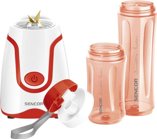 Sencor SBL 2214RD, Bordplade blender, 0,6 L, Impulsfunktion, 500 W, Rød billede 2