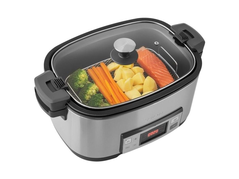 Sencor SPR 5500SS, 7 L, 1350 W, Sølv, 100 - 180 °C, Automatisk, 6 L