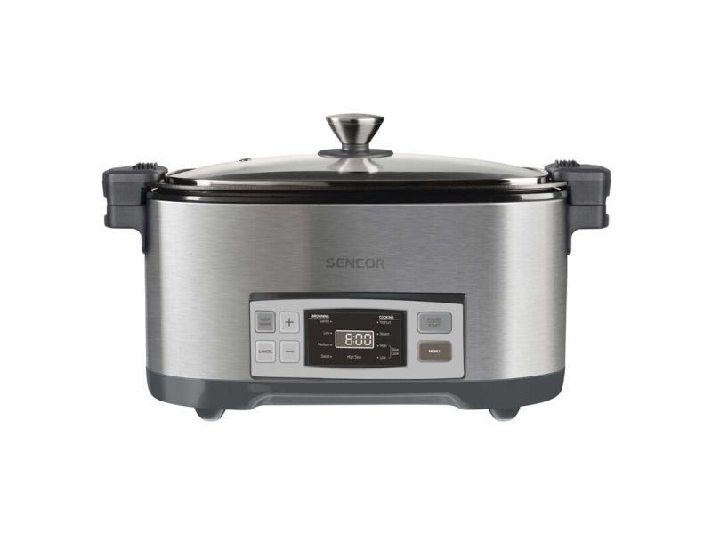 Sencor SPR 5500SS, 7 L, 1350 W, Sølv, 100 - 180 °C, Automatisk, 6 L