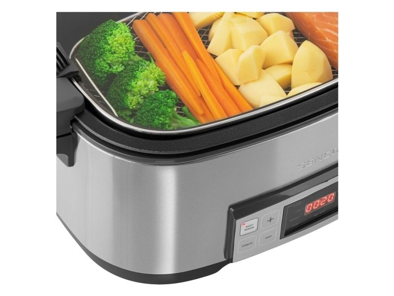 Sencor SPR 5500SS, 7 L, 1350 W, Sølv, 100 - 180 °C, Automatisk, 6 L