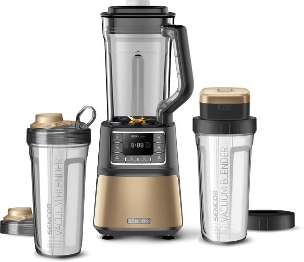 Sencor SBU 7877CH, Bordplade blender, Impulsfunktion, Knusning af is, 1,1 m, 1500 W, Champagne billede 1