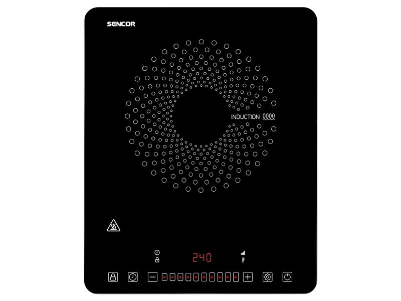 Sencor SCP 3701BK - Induktionsvarmeplade - 2000 W