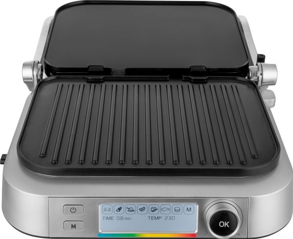 Sencor SBG 6231SS, Sølv, Rektangulær, 300 x 250 mm, Hængslet låg, 180°, LCD