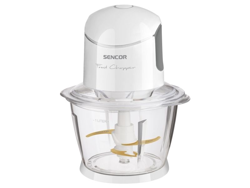 Sencor SCB 5100WH-EUE3, 1 L, Hvid, Glas, Titanium, 800 W, Vekselstrøm