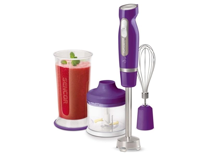 Sencor SHB 4465VT-EUE3, Nedsænkning blender, Knusning af is, 1000 W, Violet billede 1