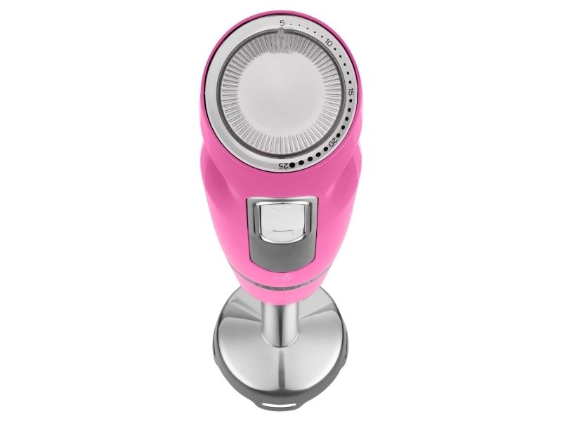 Sencor SHB 4468RS-EUE3, Nedsænkning blender, 0,7 L, Impulsfunktion, Knusning af is, 1000 W, Lyserød, Rustfrit stål billede 4