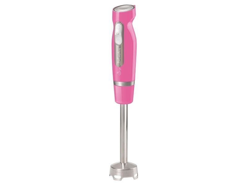 Sencor SHB 4468RS-EUE3, Nedsænkning blender, 0,7 L, Impulsfunktion, Knusning af is, 1000 W, Lyserød, Rustfrit stål billede 3