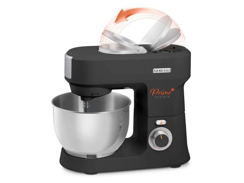 Sencor STM 3761BK, Bordmixer, Sort, Ælte, Mikse, 4,5 L, Rustfrit stål, 1000 W