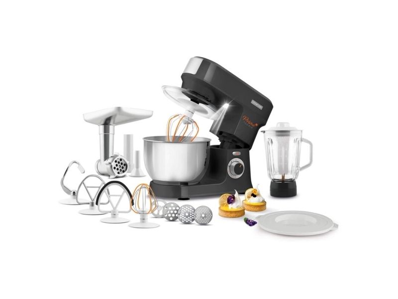 Sencor STM 3761BK, Bordmixer, Sort, Ælte, Mikse, 4,5 L, Rustfrit stål, 1000 W