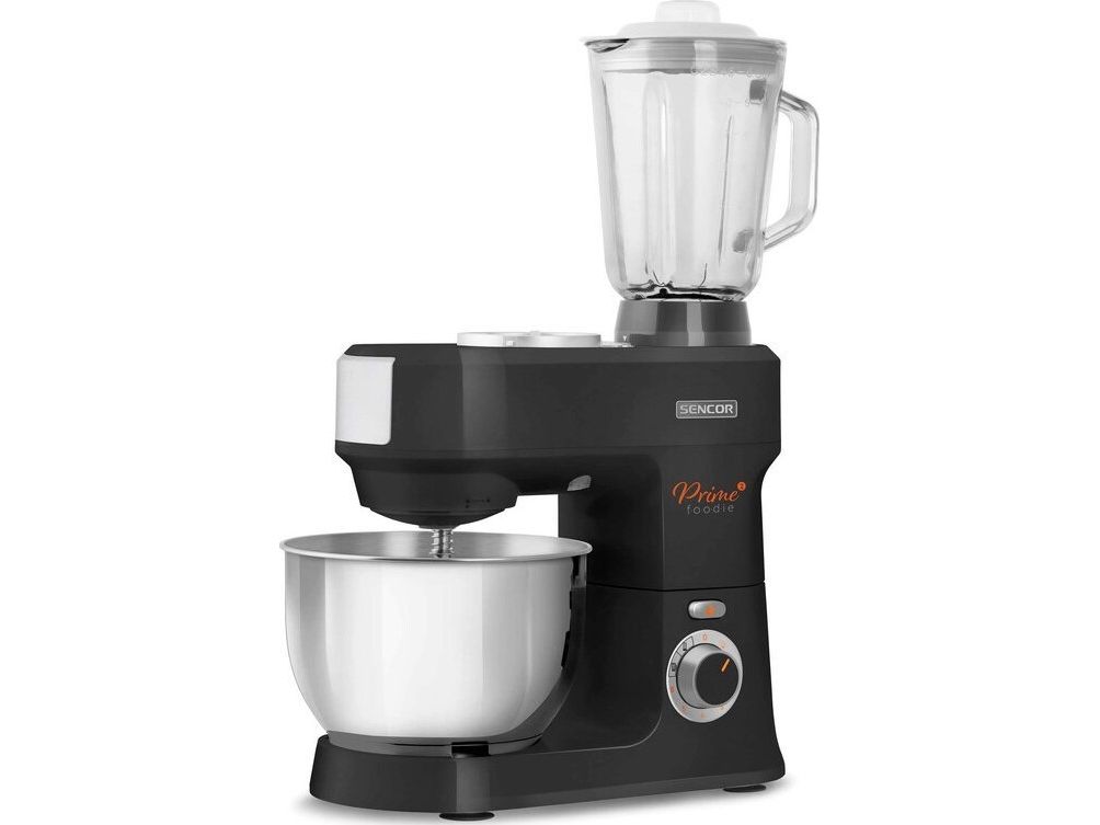 Sencor STM 3761BK, Bordmixer, Sort, Ælte, Mikse, 4,5 L, Rustfrit stål, 1000 W